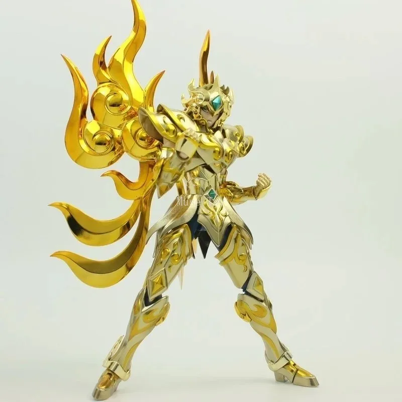 MC Metal Club Saint Seiya Myth Cloth EX Leo/Lion Aiolia SOG/Soul of God with Totem/Object Gold Zodiac Knights Action Figure