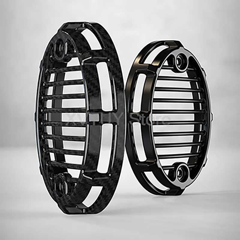 

Крышка заднего фонаря, защита от света из АБС-пластика, аксессуары для мотоциклов, легкий волоконный узор, защита заднего фонаря для гриля для BenDa 300