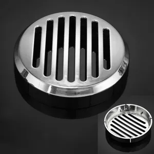 Motosiklet 3.5 mm boynuz krom yuvarlak oluklu ızgara boynuz araba kılıfı fit honda shadow vt1100/750/600 vtx1300c1800c vt vf750 8 en çok satan aksesuarlar motosiklet farı 750-no. 8