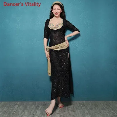 Belly Dance Dress Belly Dance Dancing Bollywood Costumes 1 Pcs Professional Women Belly dance costumes