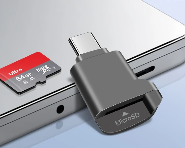 

Устройство для чтения карт Type-C 2.0, мини-кардридер для TF-карт, карт памяти и карт Type-C