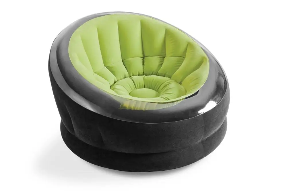 INTEX 68581 Outdoor PVC Flocking Inflatable Air Sofa