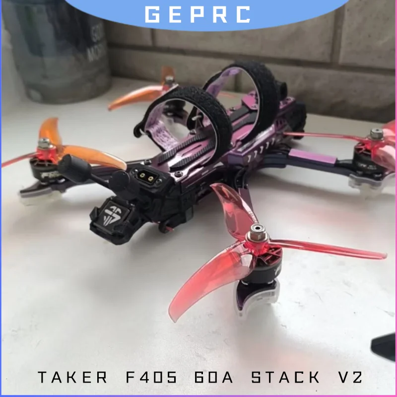 

GEPRC Taker F405 и BLS V2 60A Контроллер полета ESC Stack 20x20/30x30mm 2-6S Betaflight DJI O3 Air Unit FPV Drone Build