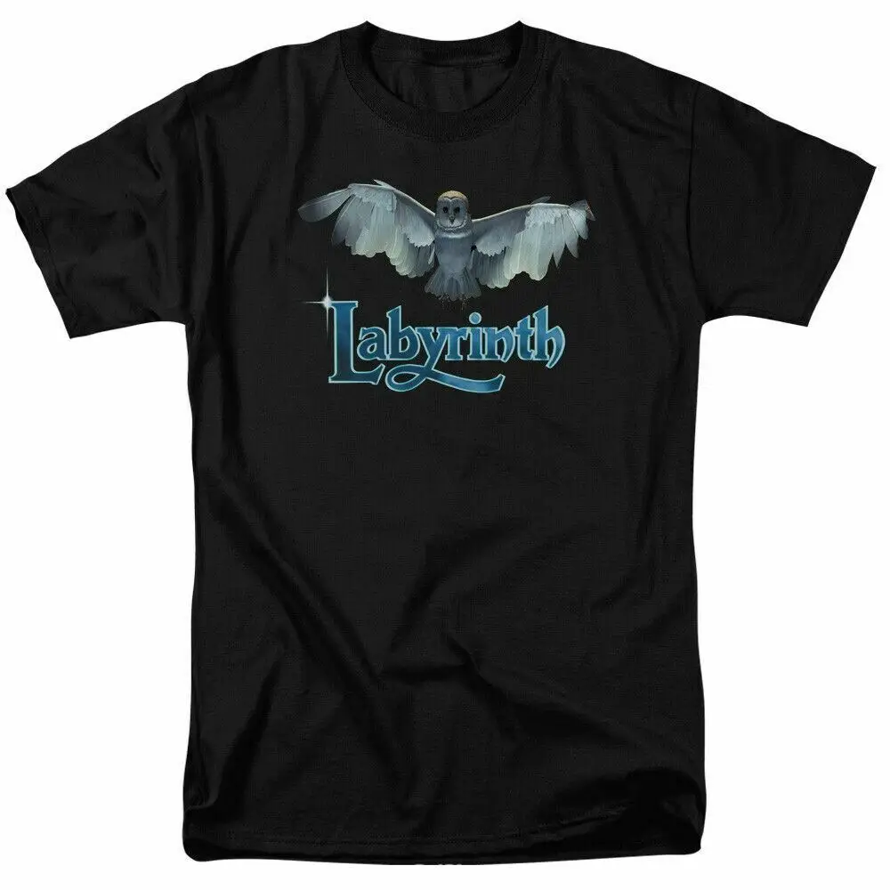 

Labyrinth Title Sequence T Shirt Mens Licensed Classic Movie Tee Owl King Black