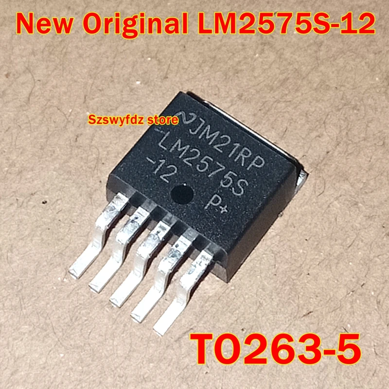 

1Pcs to 100Pcs New Original Lm2575S-12 To263-5 1A Step-Down Voltage Regulator