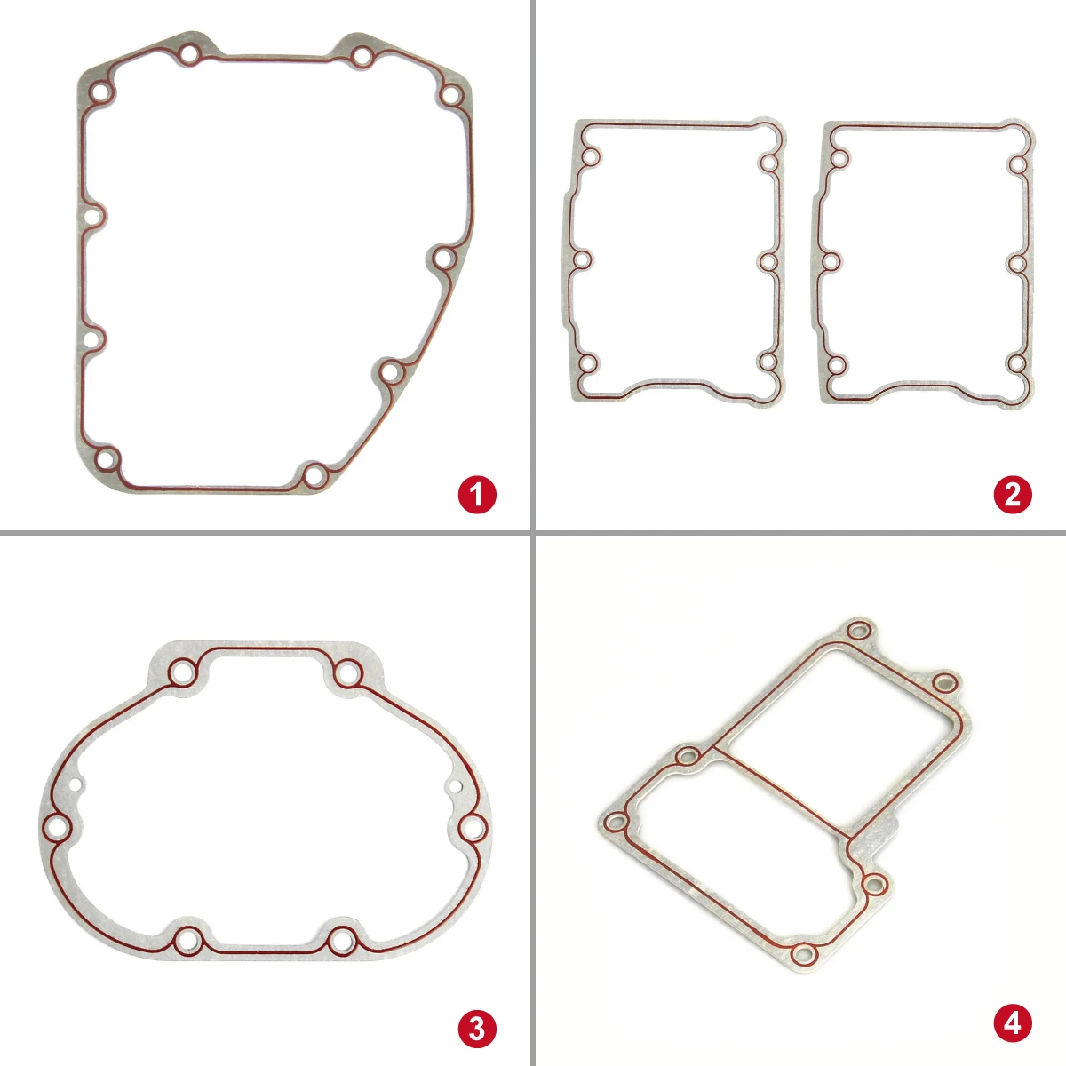 

Transmission Top side Cover Cam Cover Rocker Box top cover Gasket for Harley Dyna Touring Road Tri Glide Ultra Softail twin cam