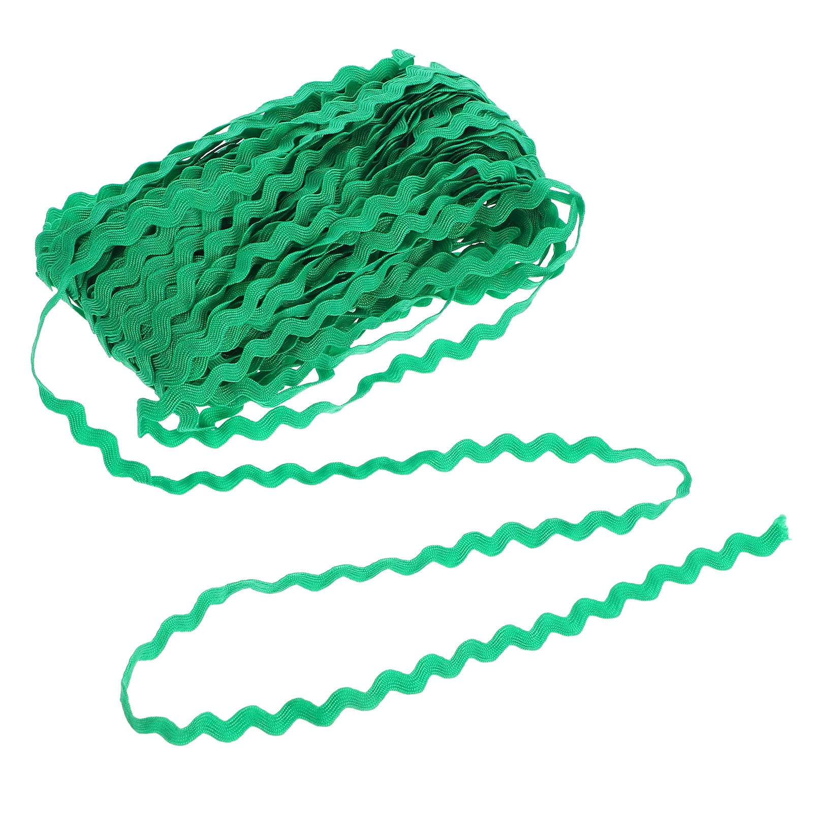 

Wavy Lace Clothing Embellishments Delicate Costume Trim Manual Fabric Green Decorative Diy Clothes Ribbon