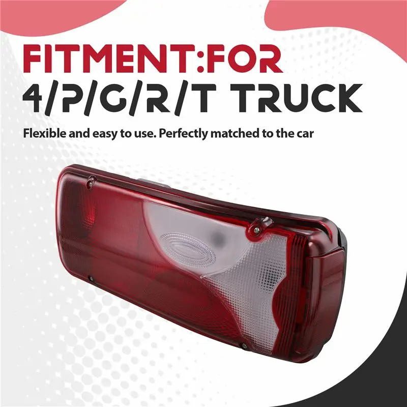 Tail Light For SCANIA R114 R124 R144 R420 R620 R500 P400 P450 R7 European Truck Body Parts-X67A