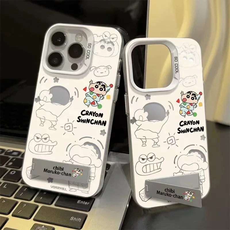 Anime pajamas Noharas Shinnosukes Phone Case for Samsung A73 A72 A55 A54 A53 A35 A34 A33 A24 A23 A13 A05 4G 5G Cover with Holder