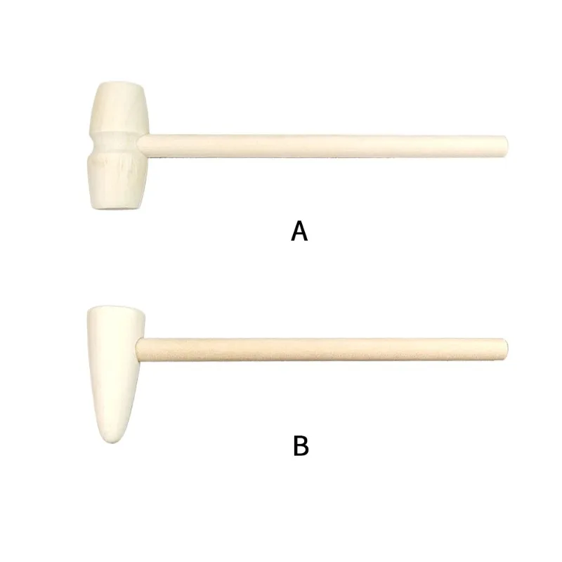 Mini Wooden anti drop Hammer Multifunctional Kids Toy Lobster Crab DIY Craft - Detail 1