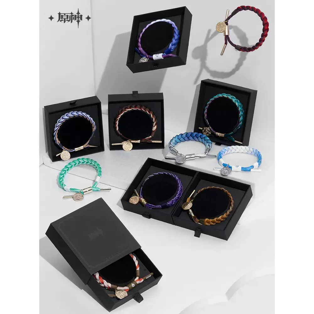 Sunsyea Genshin Impact Official Merch miHoYo Original Authentic Bracelet Raiden Shogun Xiao Kazuha Hutao Eula Albedo