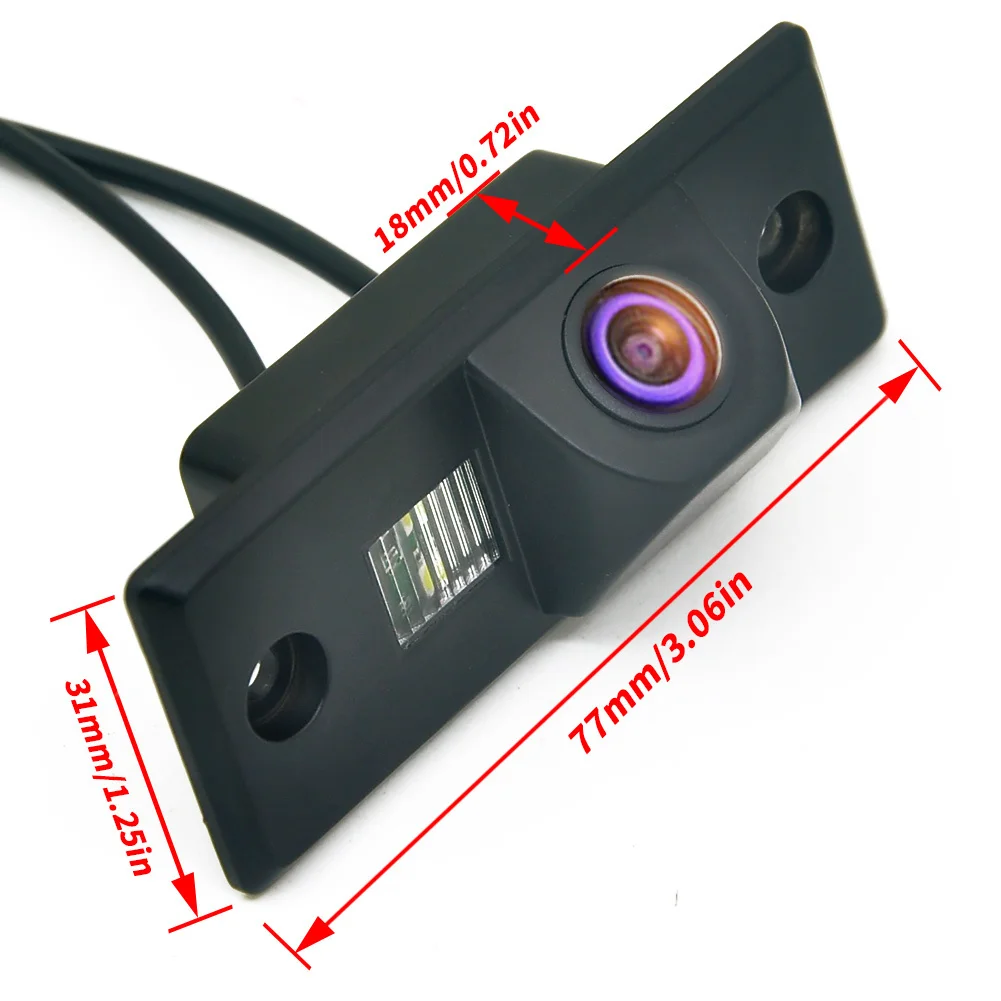 Vehicle Rear View Camera for V-W Santana Polo(3C) Tiguan Touareg Passat B4 B5 Skoda Fabia