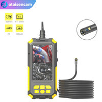 Industrial Endoscope 5.5/8mm 1080p Dual-Lens Pipeline Camera Maintenance Visual Peep Mirror 4.3 Inch Ips Full Color Screen