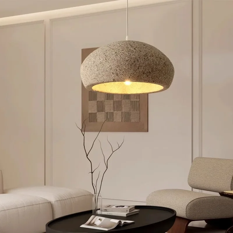 

SANDYHA Japanese Pendant Lights High Density Polystyrene Lampshade Restaurant Chandelier Living Room Bedroom Decoration Home