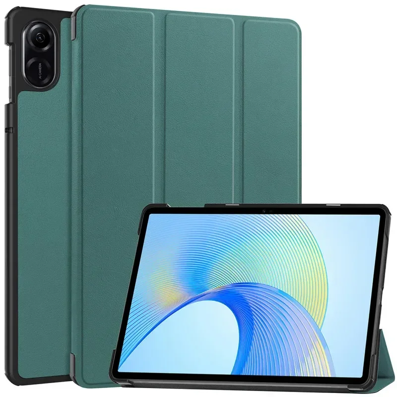 

For Honor Pad X9 Case ELN-W09 ELN-L09 11.5 inch Tablet PC Tri-Folded Stand PU Leather Magnetic Cover Case