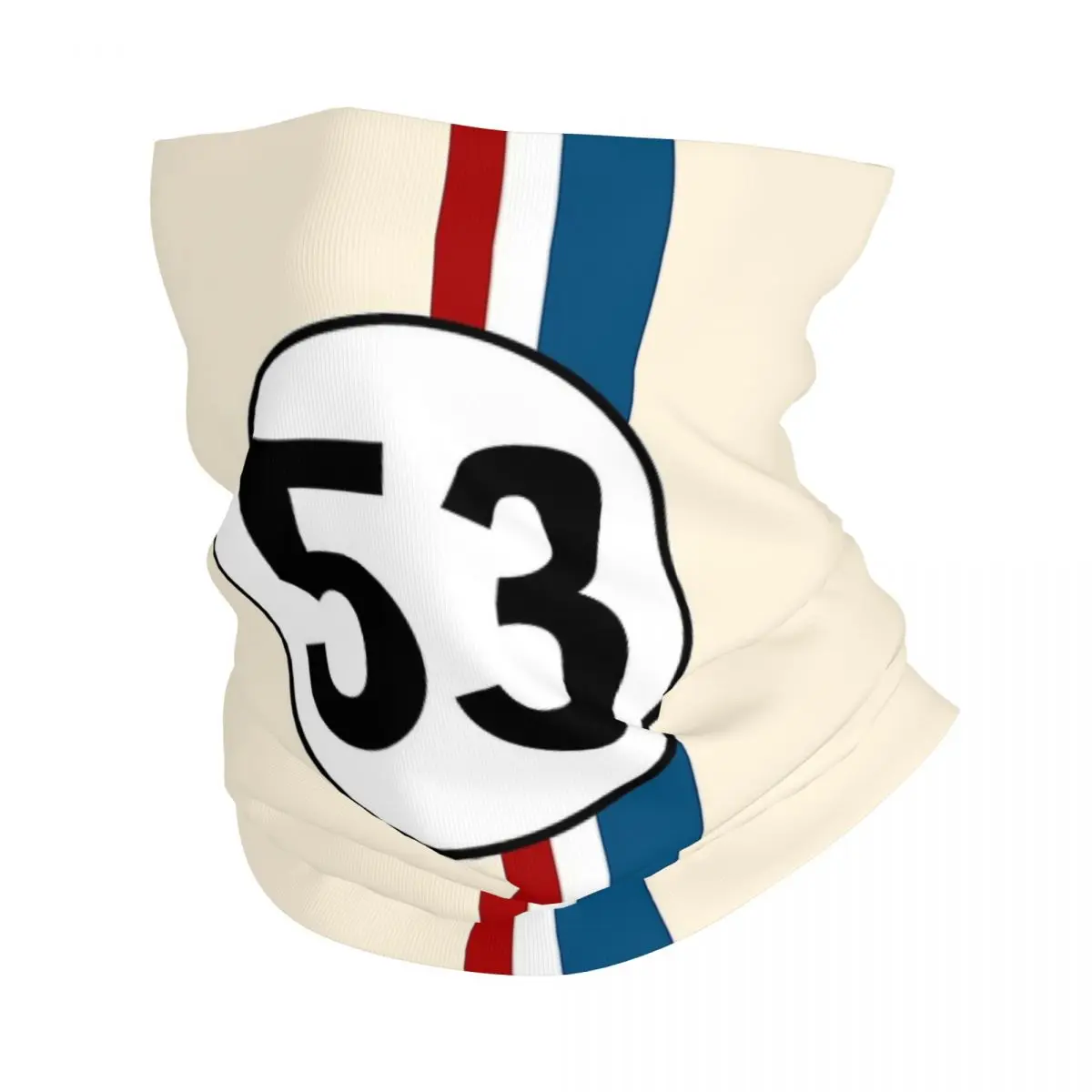 Herbie Number 53 Bandana Neck Cover Printed Face Scarf Multi-use Headband Cycling Unisex Adult Windproof