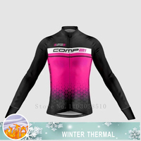 MEN Cycling Fleece Jersey Man Maillot Thermal Men's Outfit Winter Bicycle Clothes keep out the cold Long Sleeve jacket Clothing