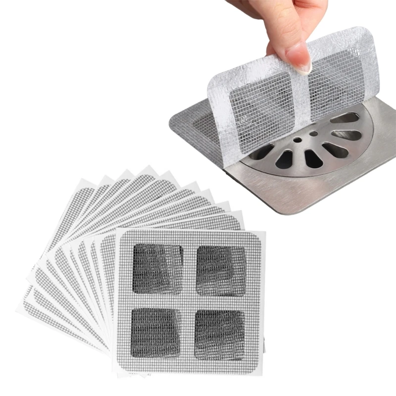 Effective Drain Maintenance Single Use Drain Stickers set Convenient Drain Cleanings set Simple Install for Bathroom Dropship