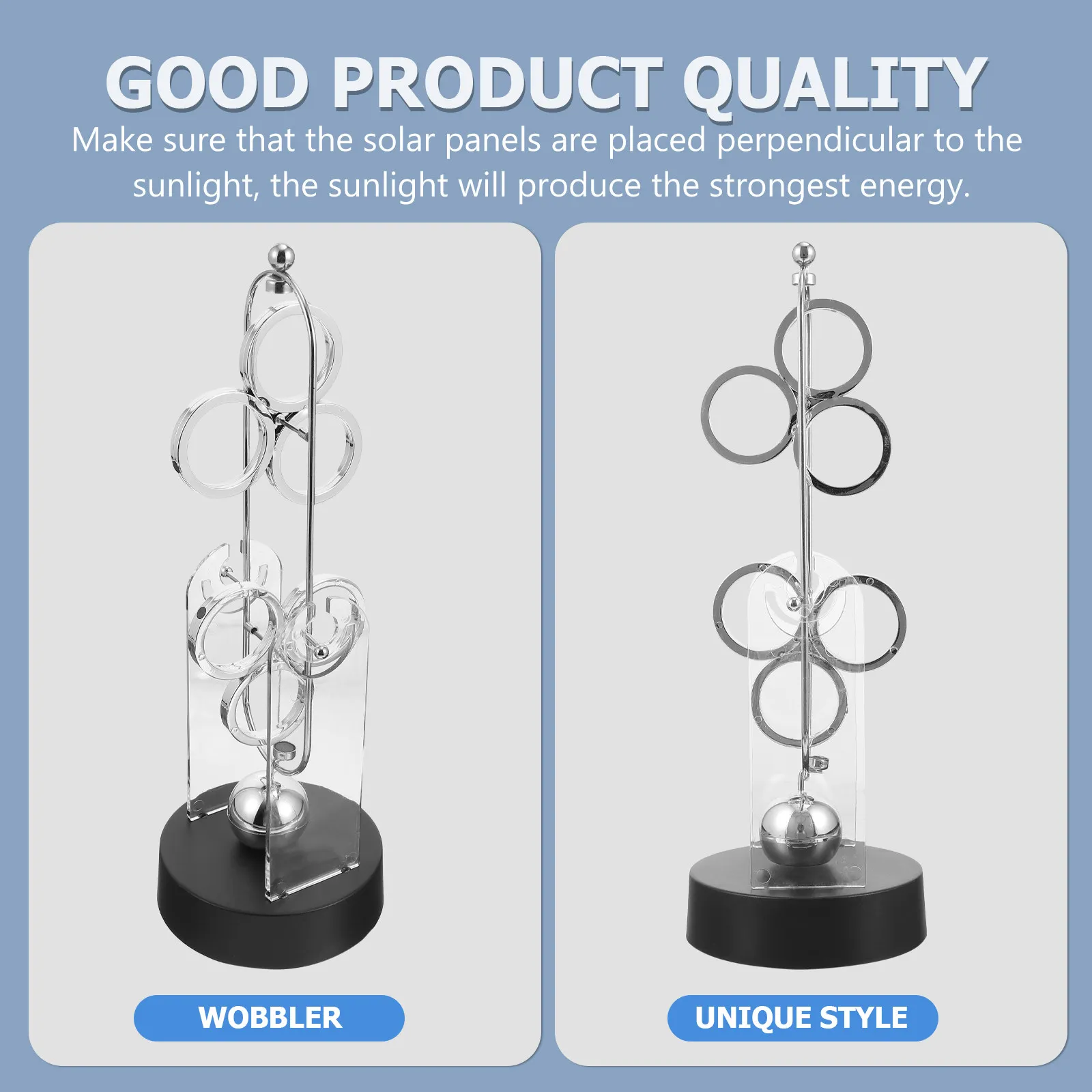 

1Pcs Perpetual Motion Instrument Visible Gear Movement Desktop Ornament for Outer Space Themed Room Office Decoration