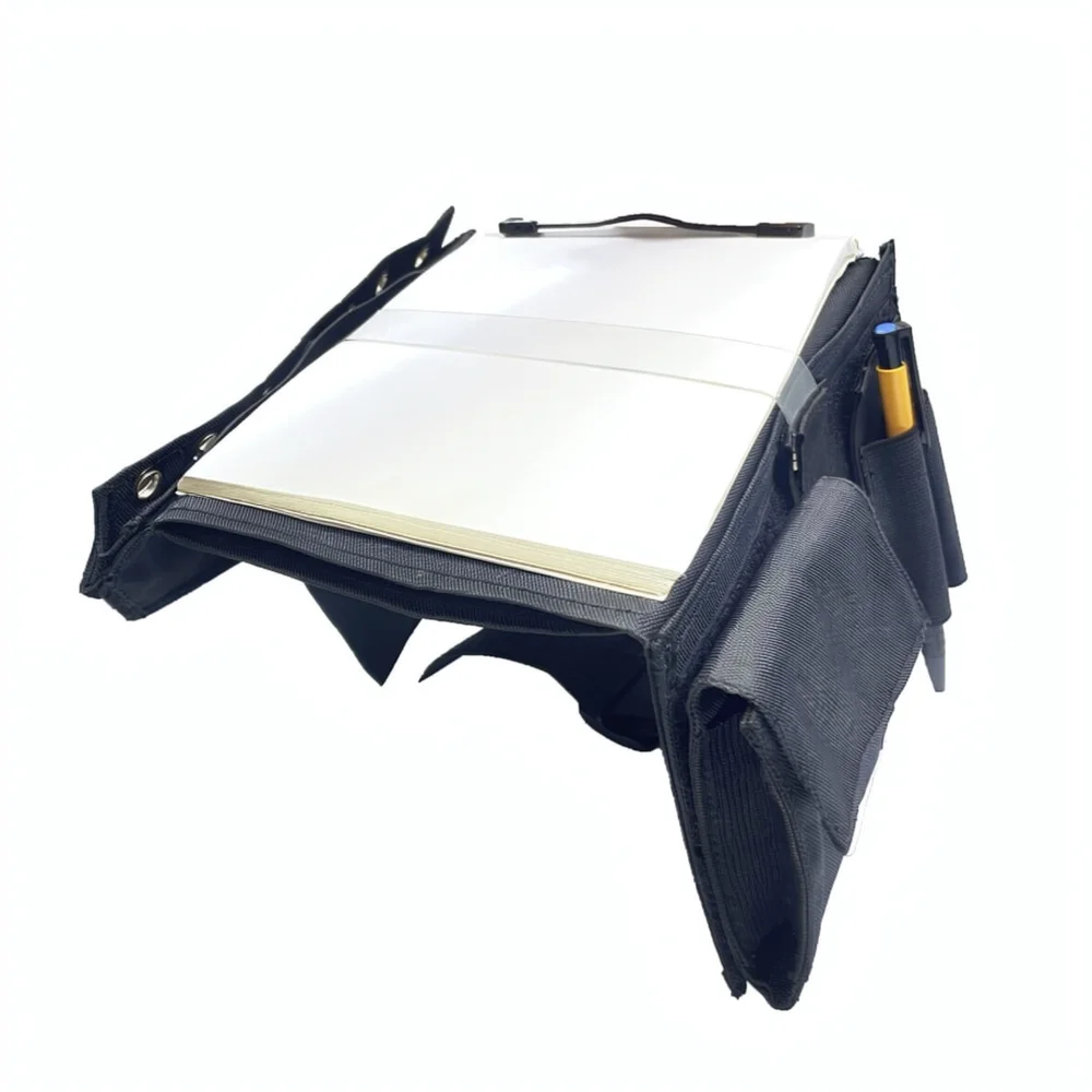 Pilot Kneeboard Leg Strap Clipboard Aviation Navigation Writing Pad Portable Organizer For Cockpit Flight Training