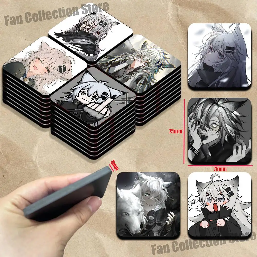 L-Lappland A-Arknight Magnetic Refrigerator Magnets Cute and Creative Refrigerator Magnets Souvenirs and Gifts