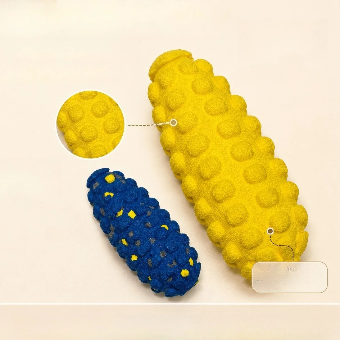 ETPU Corn Cob Dog Toy Durable and Chewy Floats Bounces Great for Pet Interaction and Training Biteable Chew Toy for Pets
