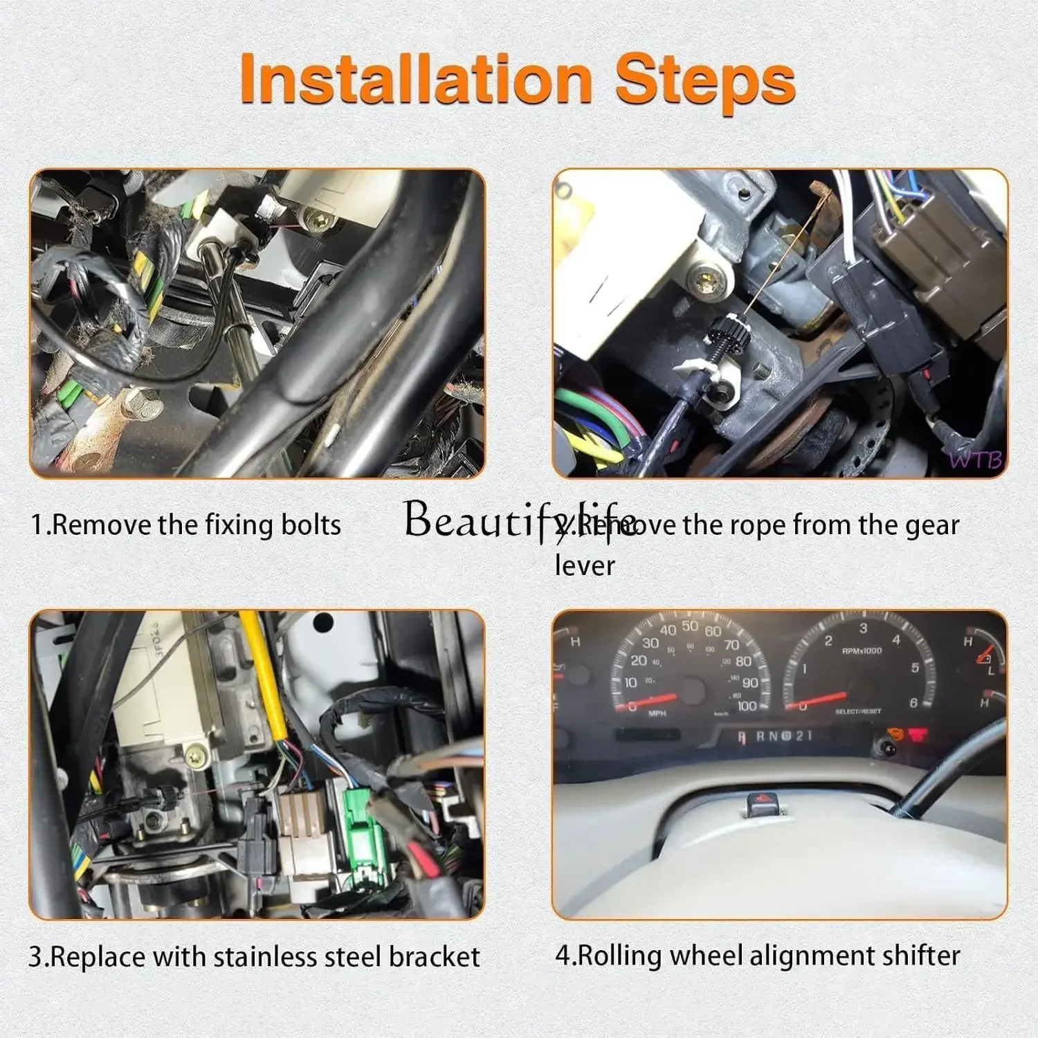 jj4 Cross-border for 97-03 years gear shift indicator cable bracket 83244