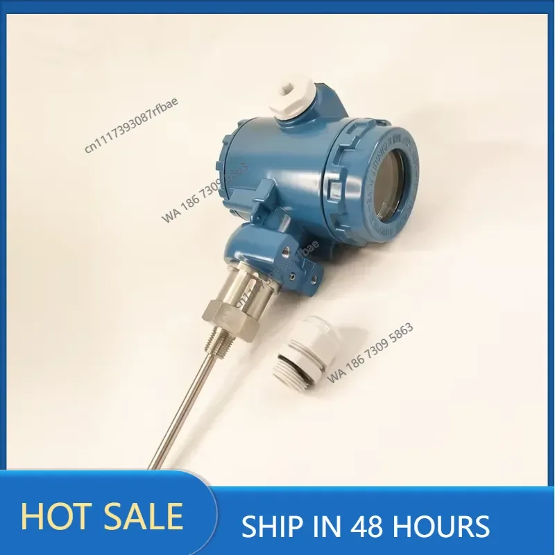 PT100 Temperature Transmitter sensing meter thermal resistance sensor sensing transmitter probe armored heat