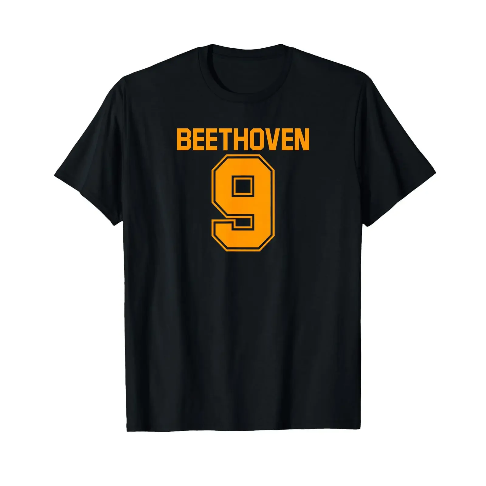 Beethoven's Ninth Symphony Scoreboard Lustiges Musik T Shirt vintage Washed Unisex Comfortable Stretched Slightly Soft