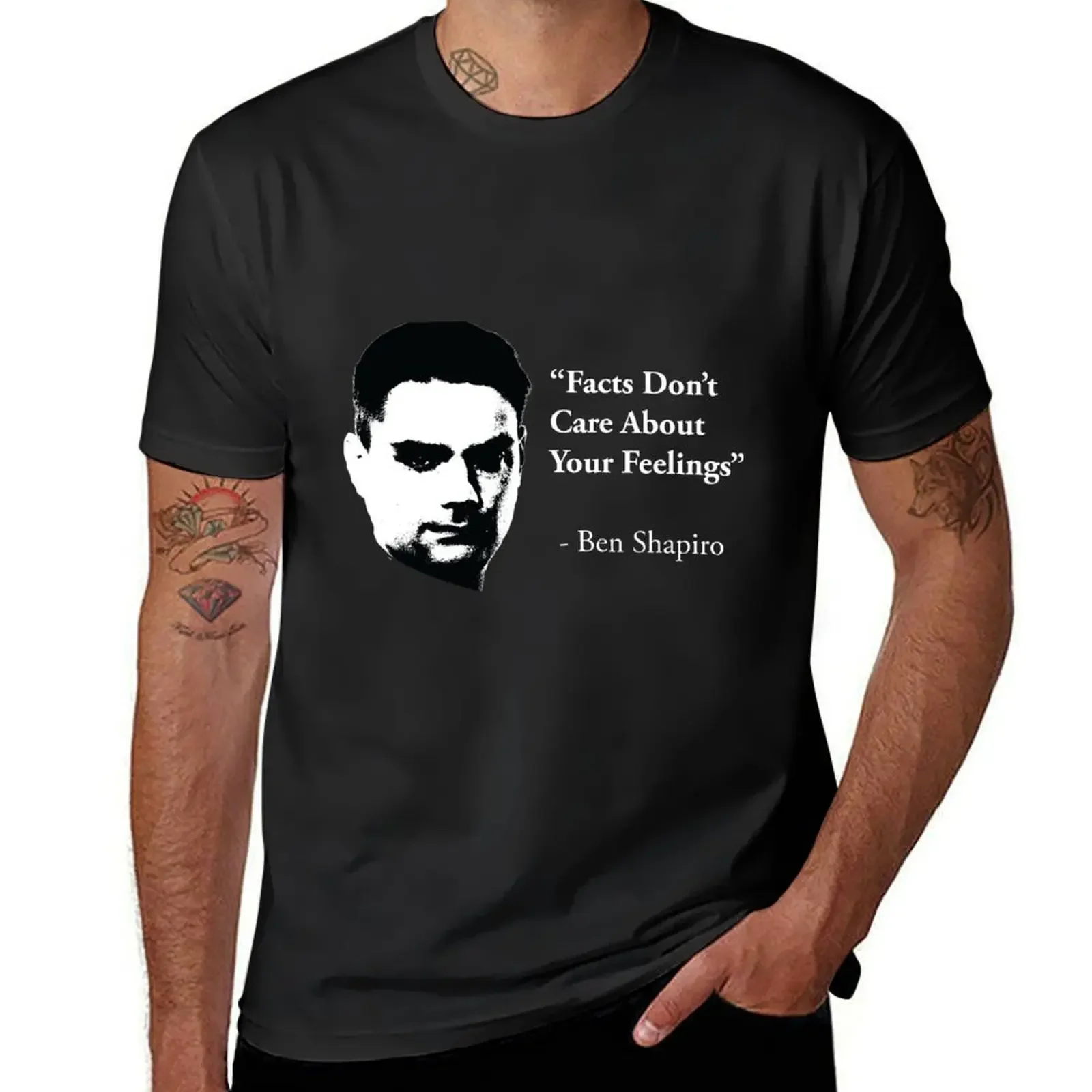 Ben Shapiro Facts Don't Care About Your Feelings T-Shirt anime plain rapper graphic tees anime clothes tshirts for men