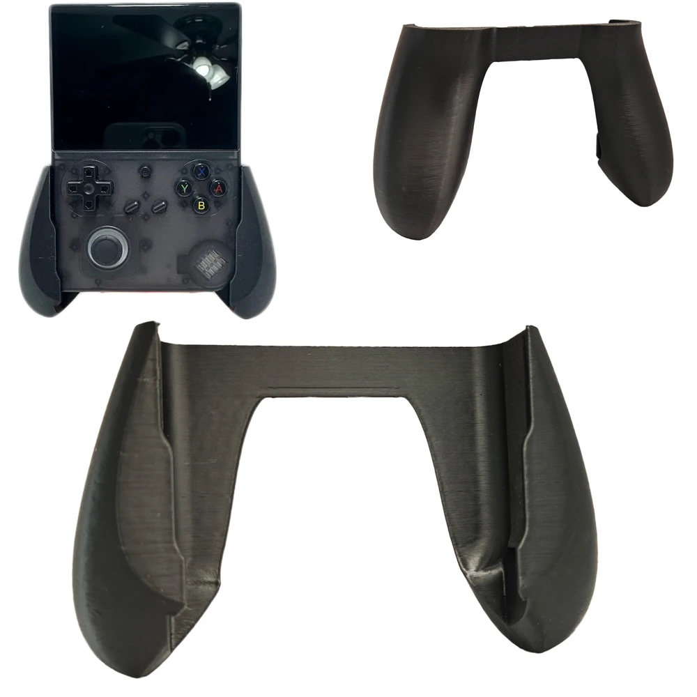 

New 3D Printed Grip for Anbernic RG40XXV Game Console, Protective Grip Controller Stand Holder Shell Case Game Console Accessory