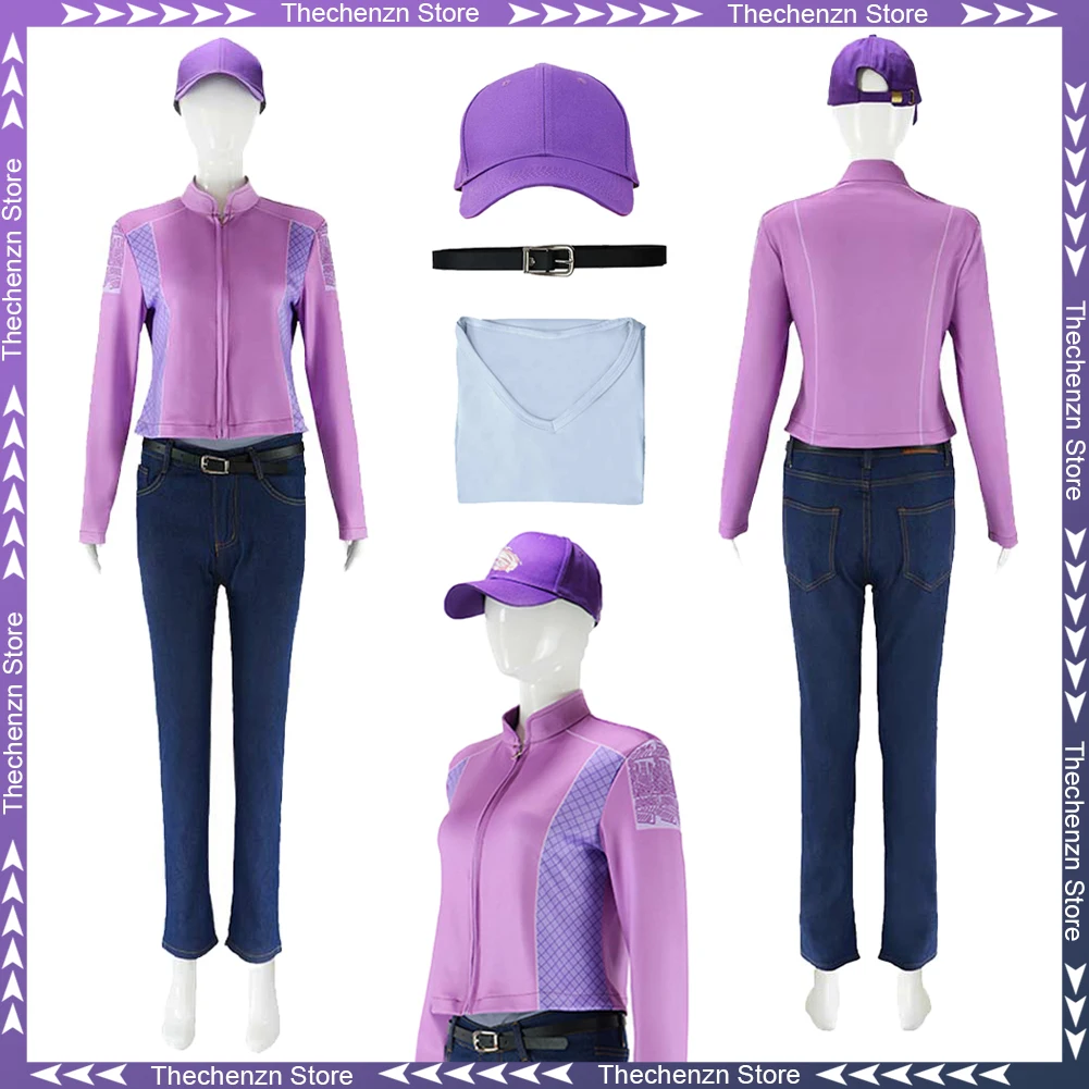 

Fancy Dress Judy Hopps Cosplay For Women Purple Hat Suits Cartoon Zoo Costume Halloween Adult Woman Roleplay Party Outfit