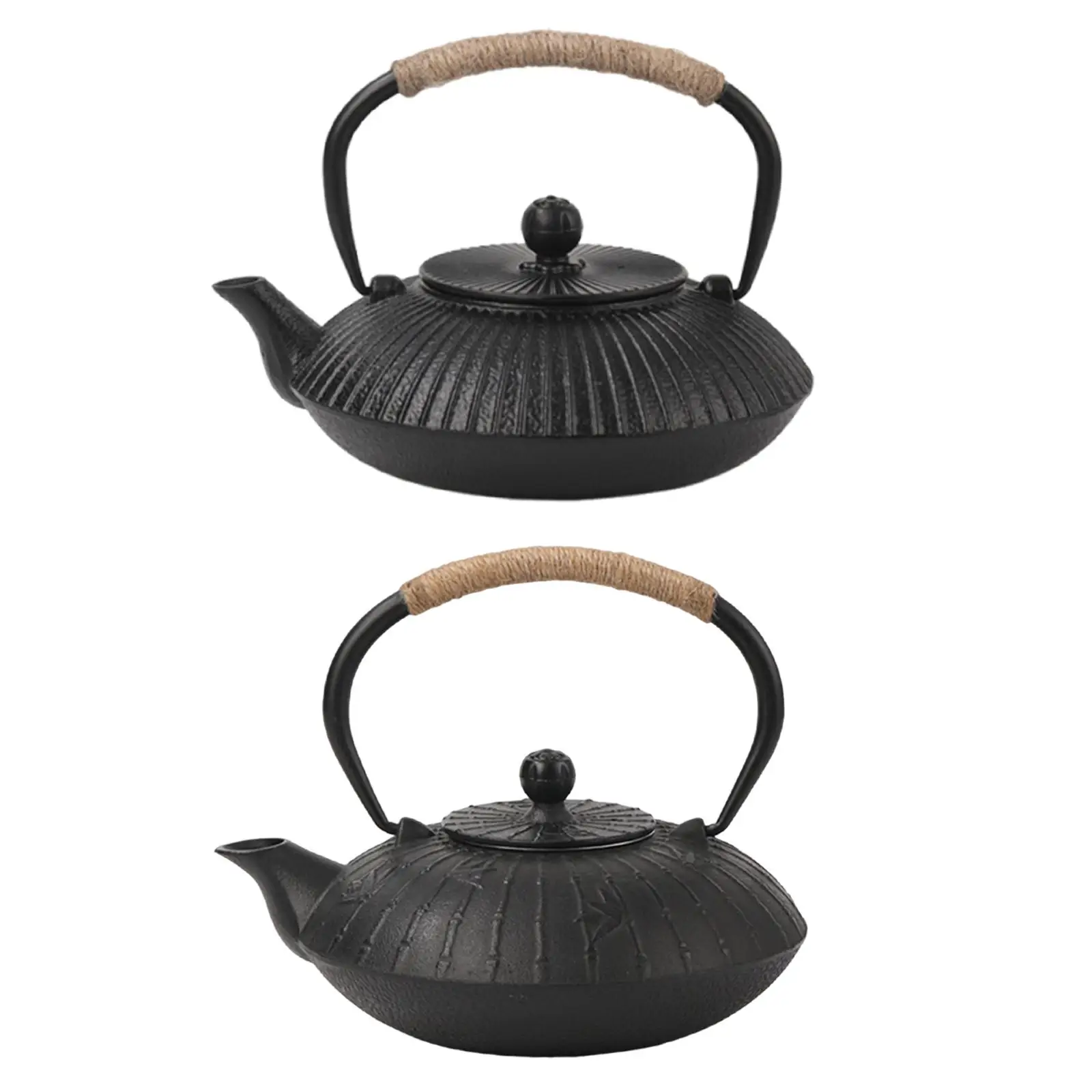 

Cast Iron Teapot Kungfu Tea Maker Teaware Gift Tea Ceremony Accessory Loose Leaf Tea Pot for Home Party Camping Family Hotel