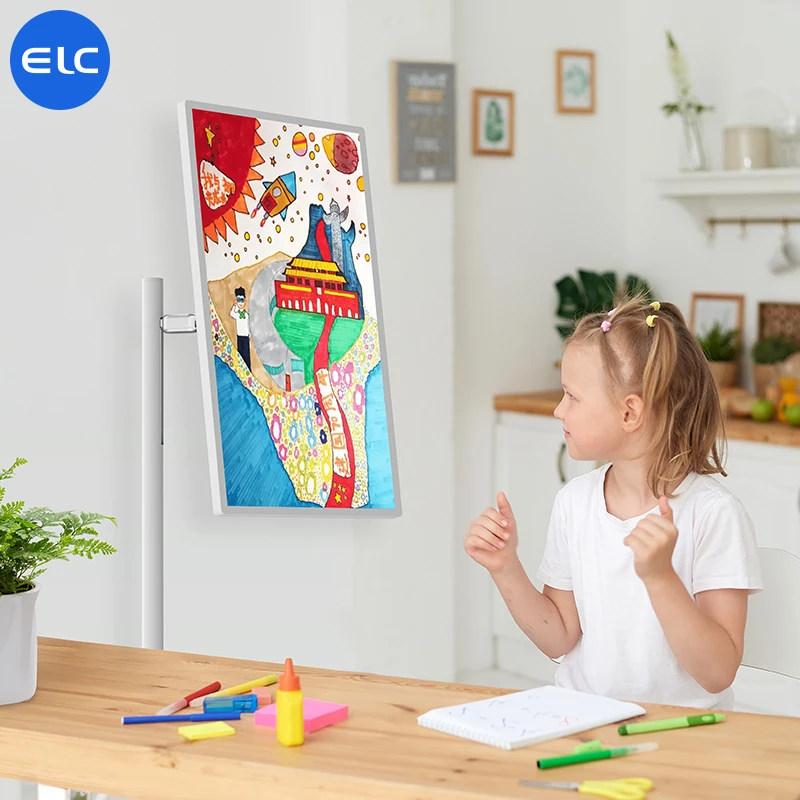 

ELC 2024, новый Android-планшет, смарт-телевизор, сенсорный экран, встроенный аккумулятор, 4K HD, портативный смарт-телевизор, подвижный сенсорный ЖК-монитор