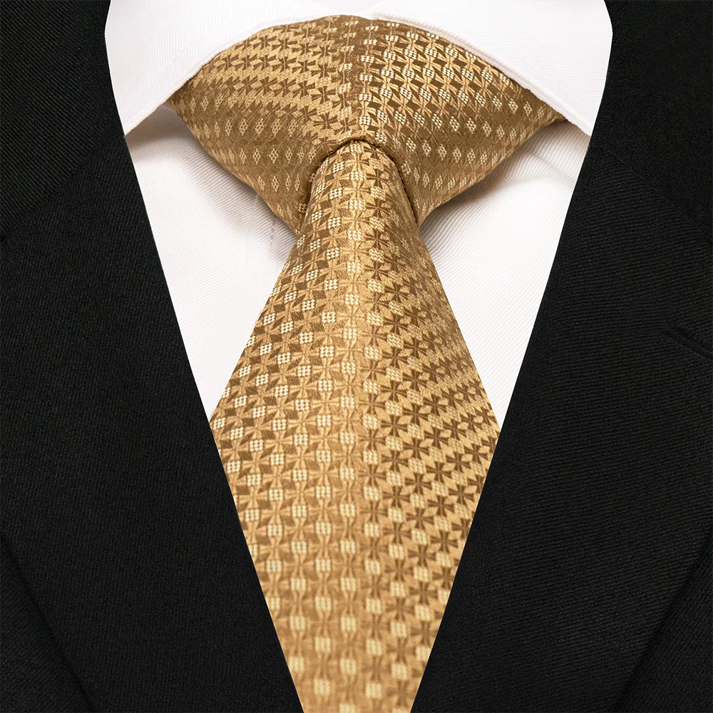 EASTEPIC 8 cm elegante gestreifte Krawatten für Herren, Herren-Accessoire, karierte Krawatte, Paisley-Krawatte, Blumenmuster, für formelle Anlässe, Hochzeitsgeschenk – Detail 11