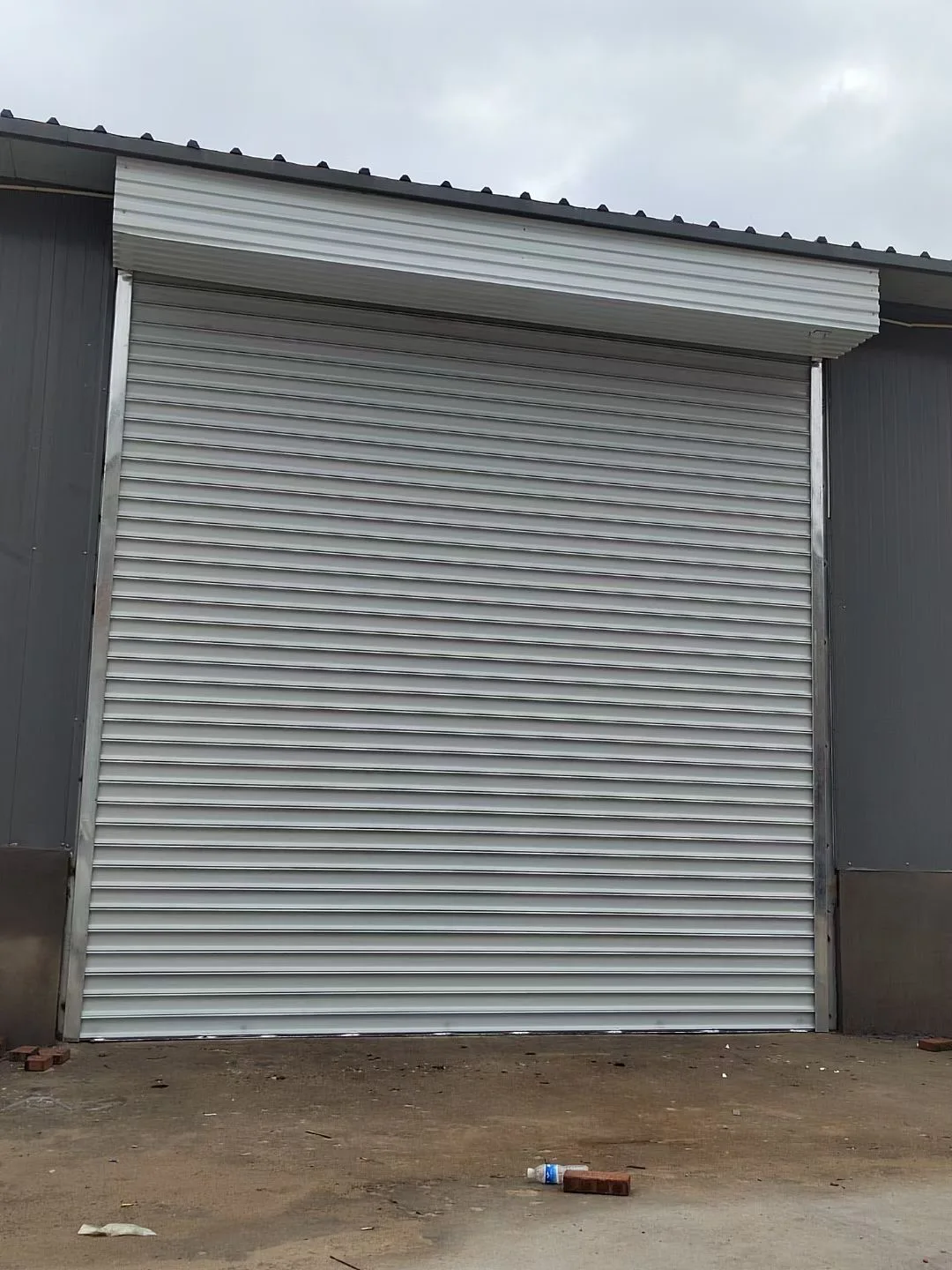 High Durability Aluminium Roll up Door Sliding Rolling Door Rolling Gate Windproof Roller Shutter Door