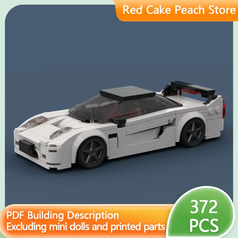 

Speed Racing Car Model MOC Building Bricks Classic Hypercar NSX-R NA2 Modular Technology Children Holiday Gift Assemble Toy Suit