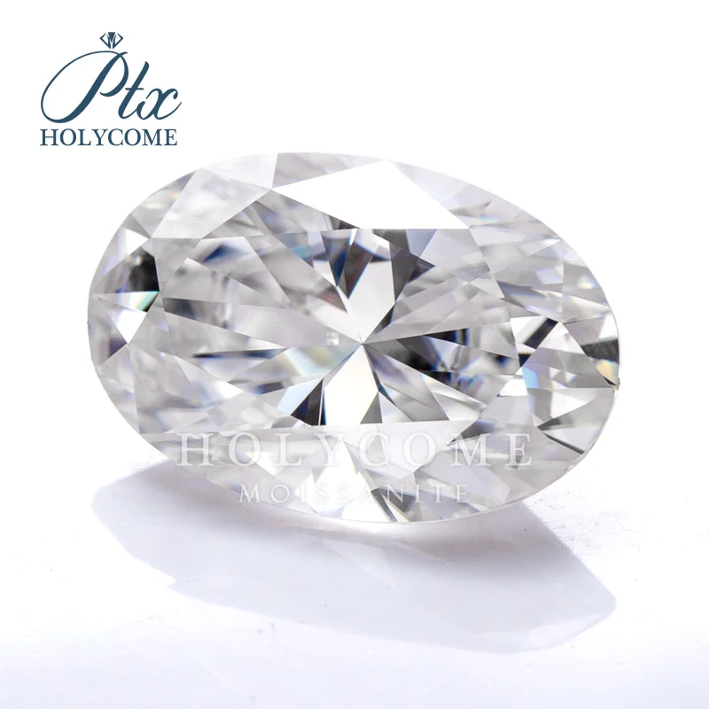 

Holycome Moissanite 15x20mm DEF VVS1 GRA Certificated Free Shipping Loose Gesmtones Oval Brilliant Cut ODM OEM Jewelry