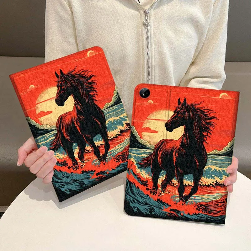 

Cartoon Anime Horse Tablet Case For Vivo IQOO Pad Air Pad3 IQOO Pad5 Pad2 Pad3 SE Pro 11.5 12.1 12.3 13 Inch