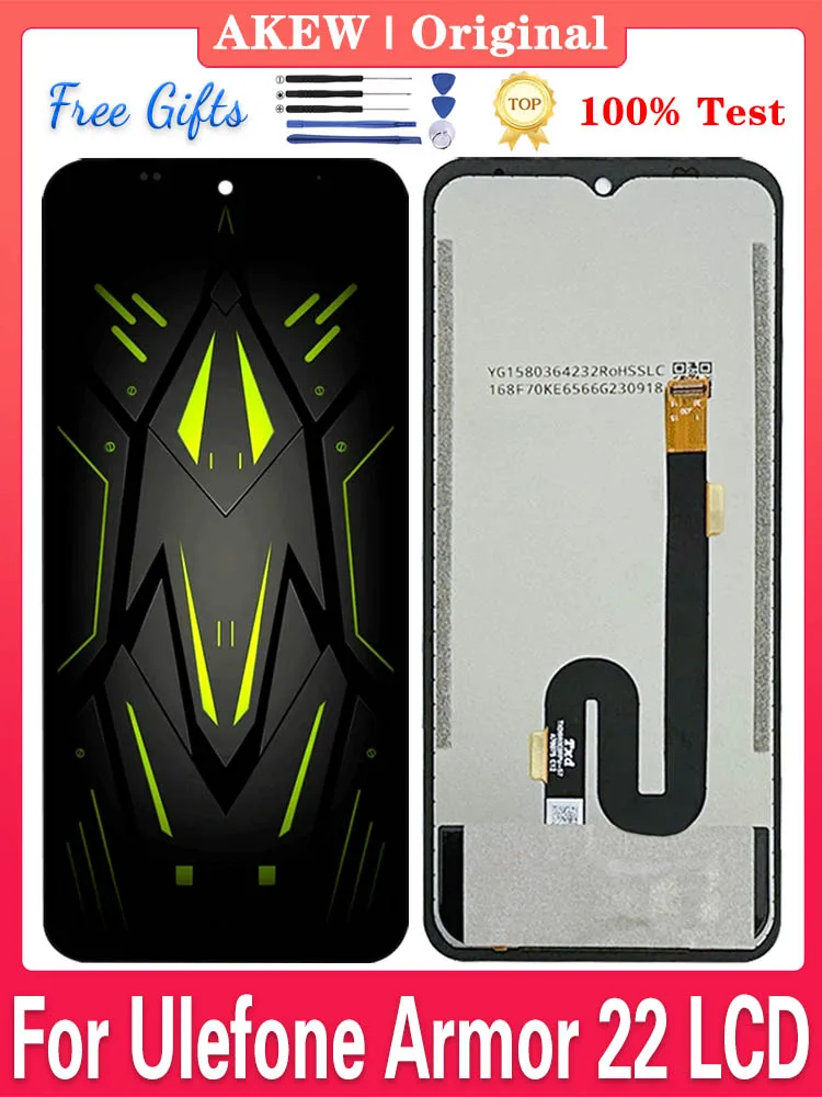 Nowy oryginał dla Ulefone Armor 22 wyświetlacz LCD ULEFONE Armor22 ekran dotykowy Armor 22 montaż Digitizer Armor22 części zamienne — zdjęcie produktu 7