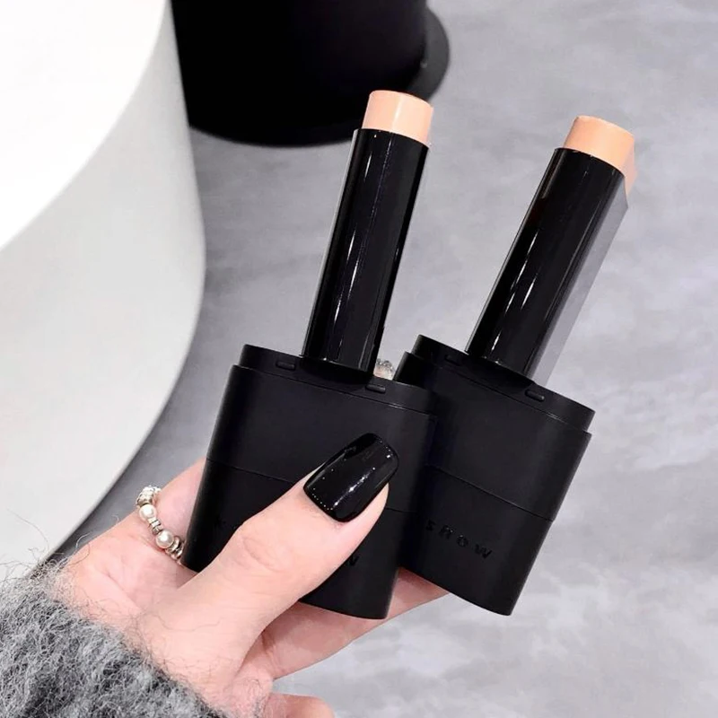 ベルベットモイストライト消しゴムファンデーションスティックブラシ付き長期持続完璧なコンシーラークリームメイクアップ顔美容化粧品