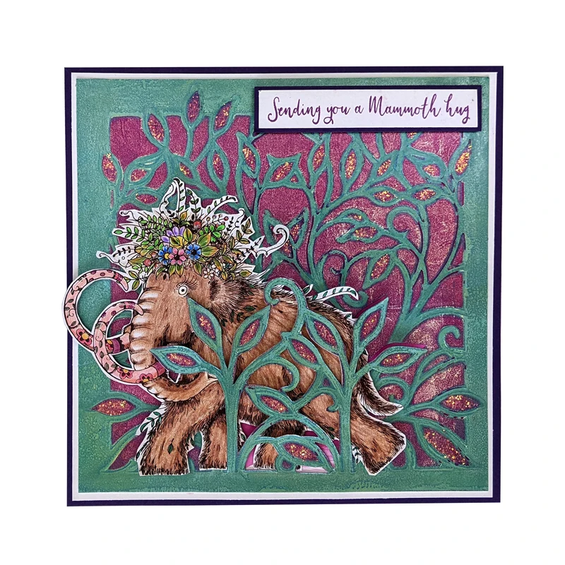 Dinosaurs Clear Stamps Meercat Warthog Ostrich Birds Mammoth Animals Stamps for DIY Scrapbooking Cards Making New