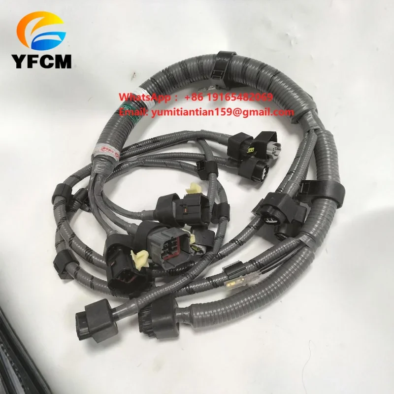 Excavator Parts Wiring Harness VH82121-E0G40 for Kobelco SK210-8J05 Engine Wiring Harness