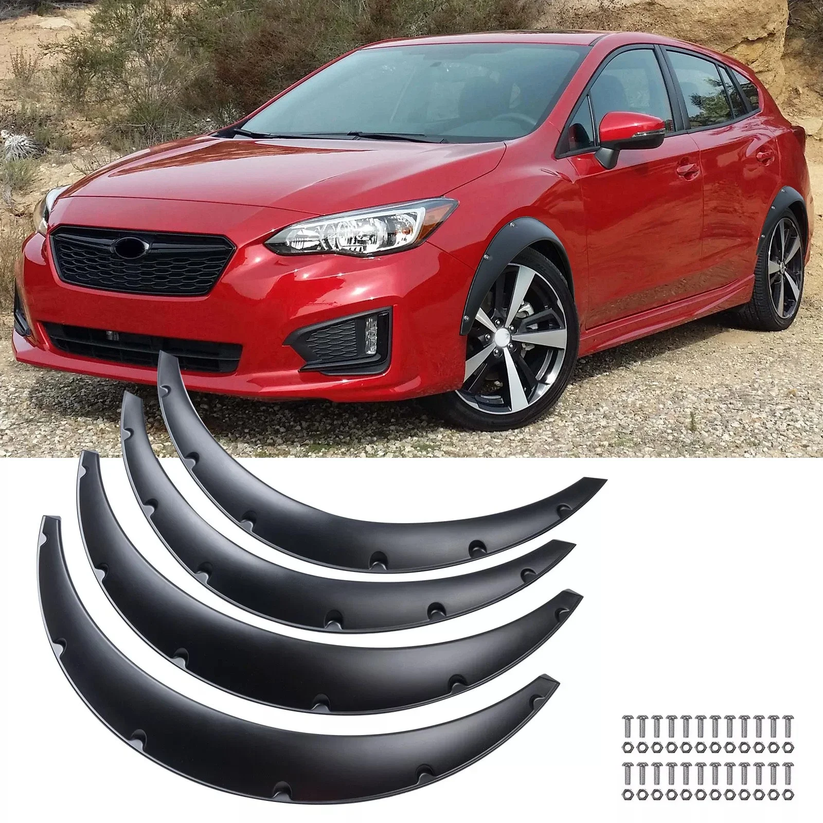 

Для Subaru Impreza Fender Flares колесные арки очень широкий корпус расширения брызговик