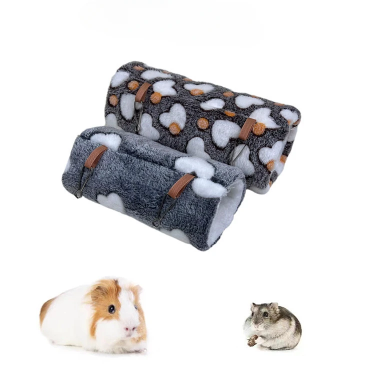 Small Pet Tunnel Cotton Next House Squirrel Petaurus Breviceps Guinea Pig Winter Warm Supply Small Pet Tunnel Nest Hamster Nest