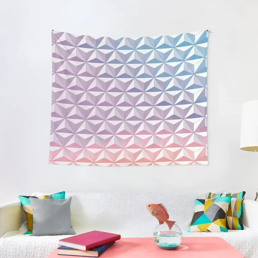 

Geodesic Sphere, Purple Tapestry Things To Decorate The Room Bathroom Decor Living Room Decoration Tapestry