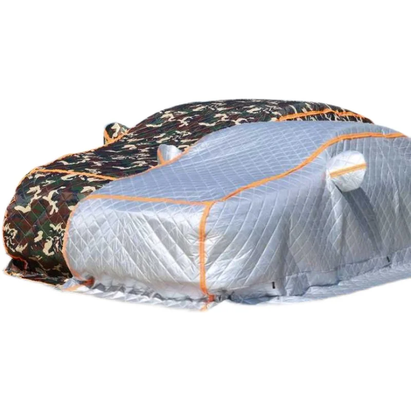 

New thickened quilt, car cover, full cover, sun protection, hail protection, cover, heat insulation and sun shading,