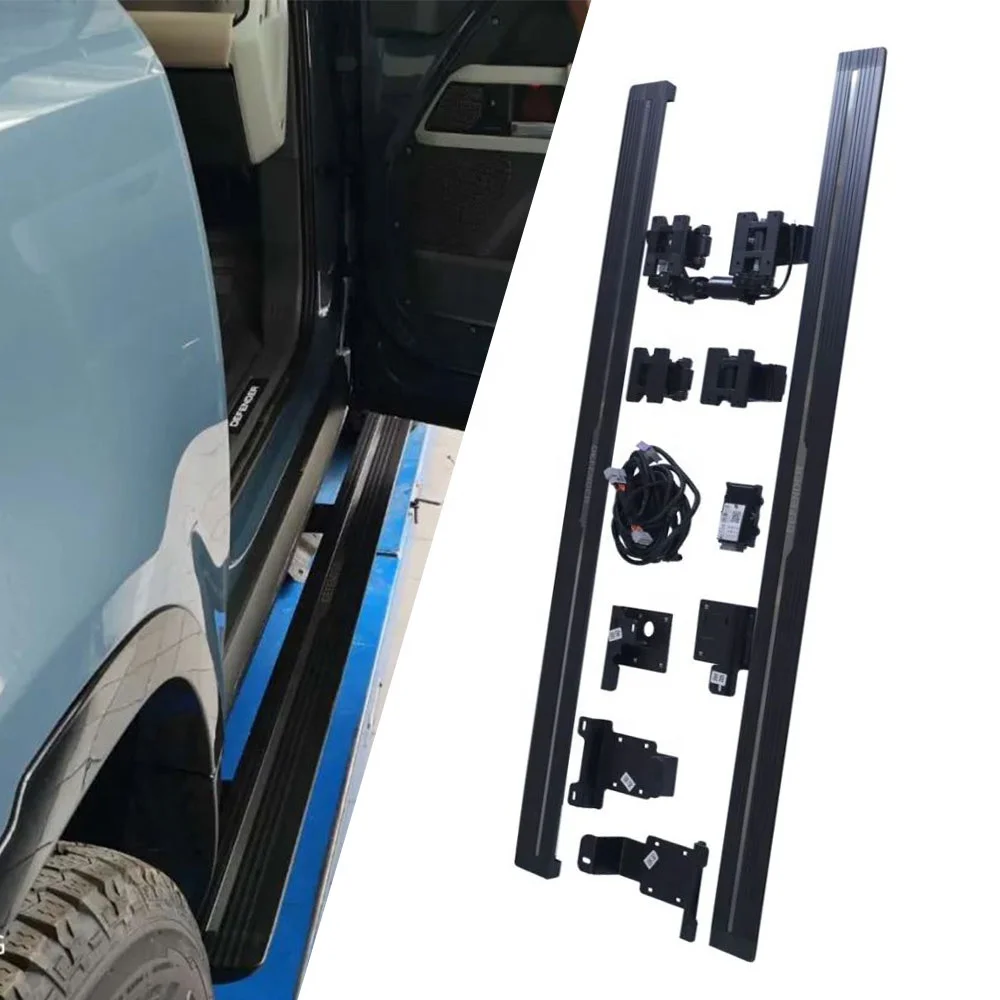 

Modification Auto Modified Exterior Accessories Power Running Board Electric Offroad Side Footstep for 2020+ Land Rover Defender