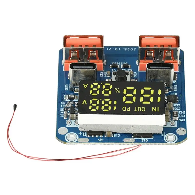 B29C-2X 4S PD 100W Bidirectional Fast Charging Boost-Buck Module 16.8V 5A Integrated Charging,Discharging Quick Board