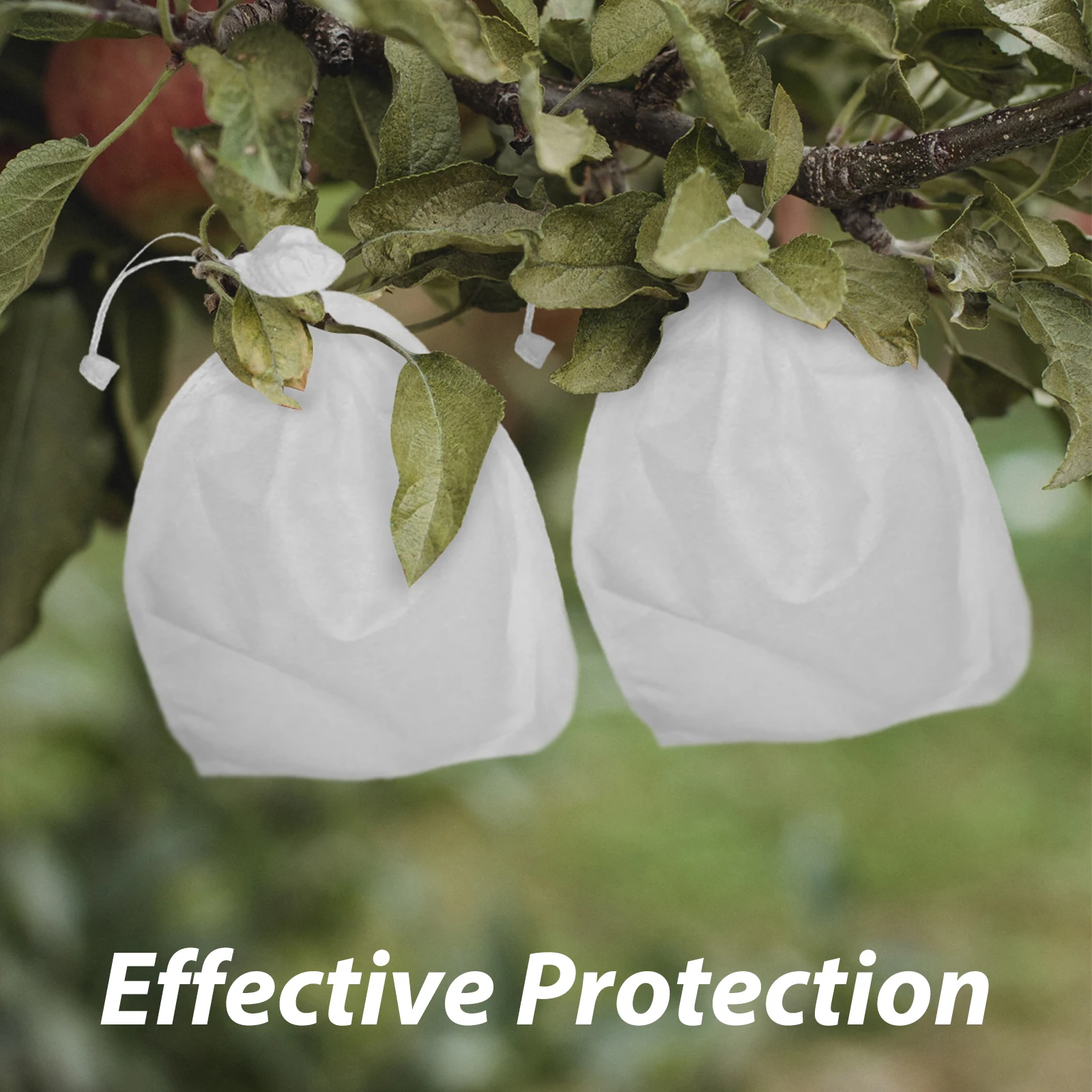 

100 Pcs Nursery Bags Plant Grow Fabric Pots Garden Supplies High Survival Eco Friendly Non Woven Material Water Permeable Fruit